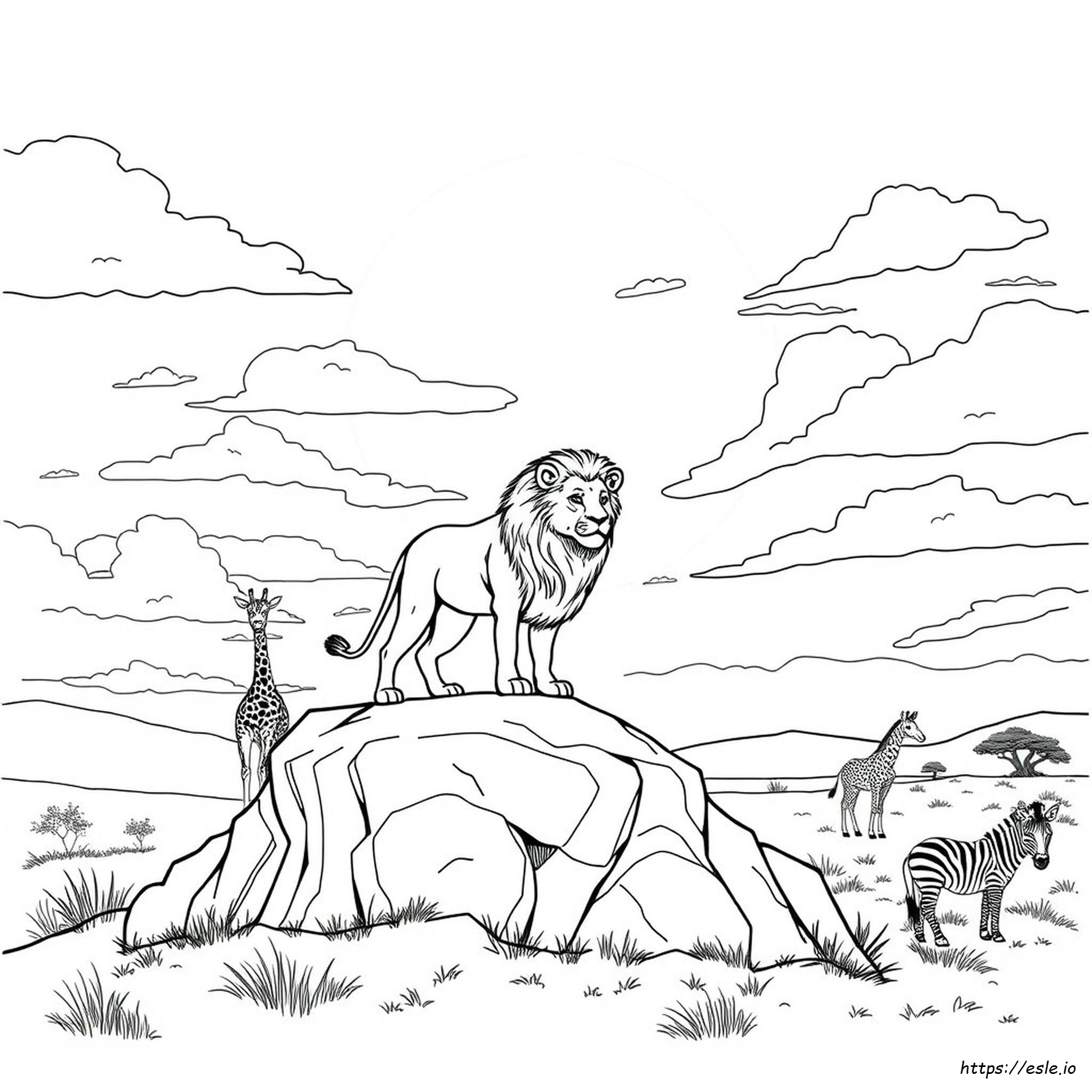 Difficult Coloring Pages Of Animals