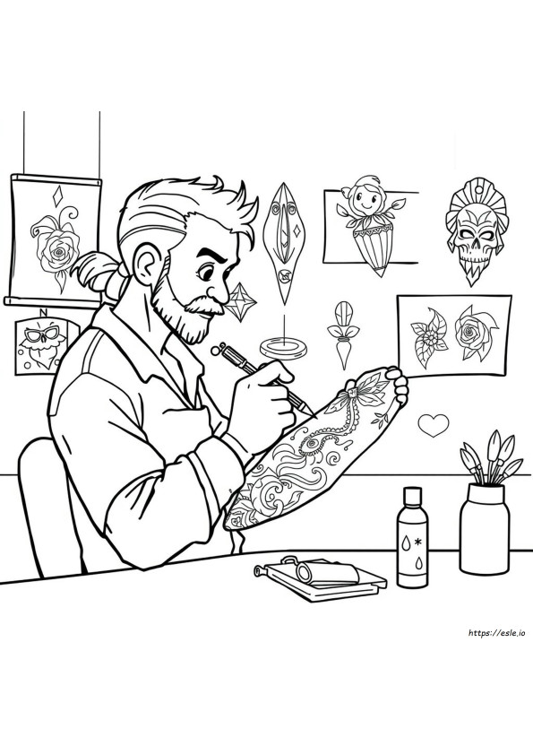 Comment Colorier Un Tatouage