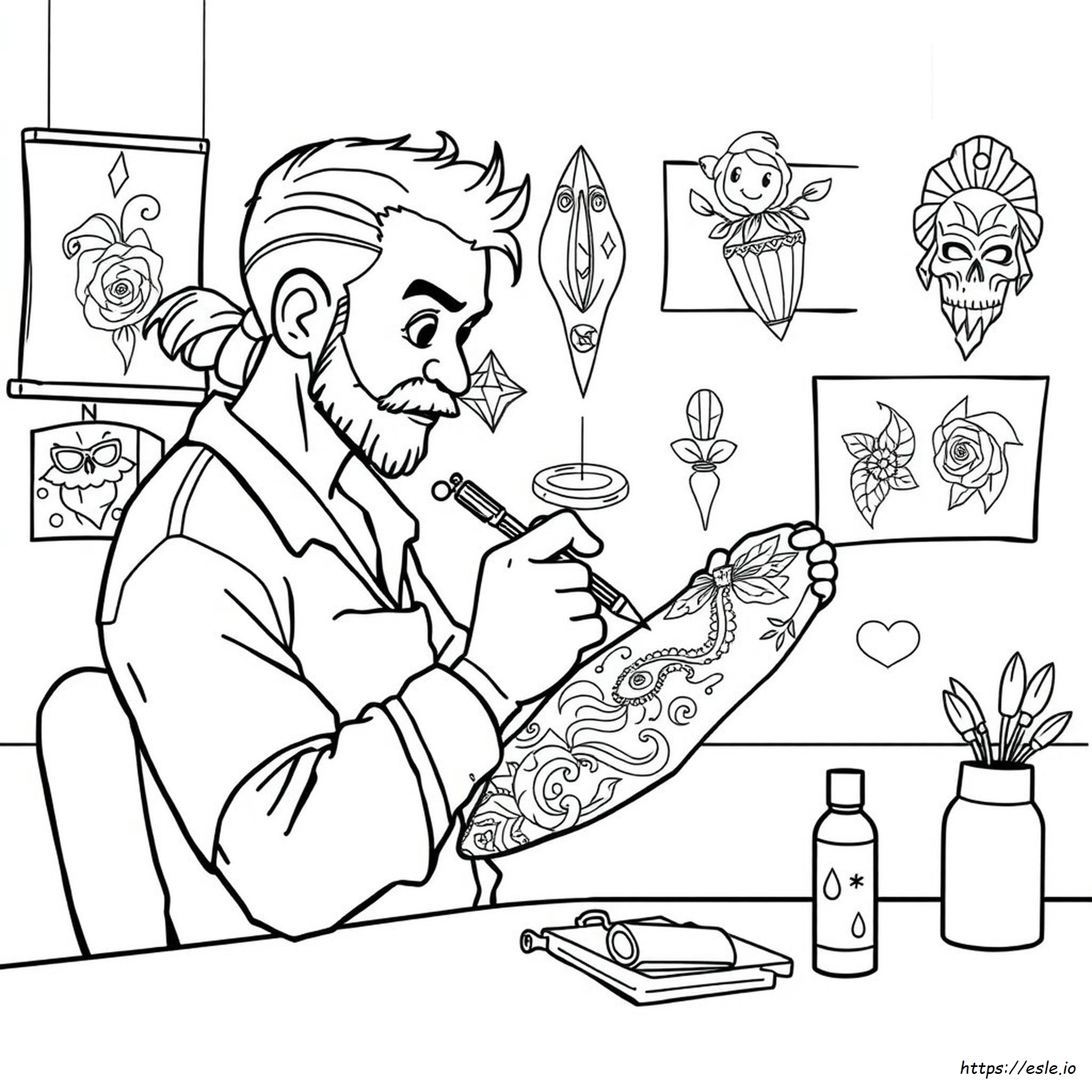 How To Color In A Tattoo