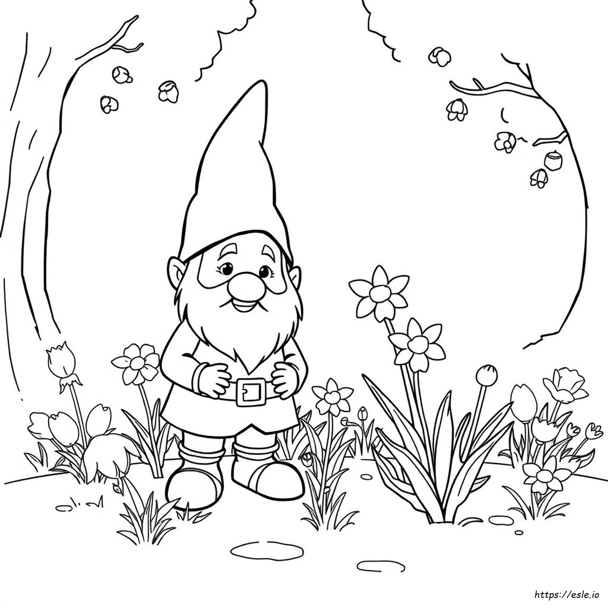 David The Gnome Boyama Sayfaları