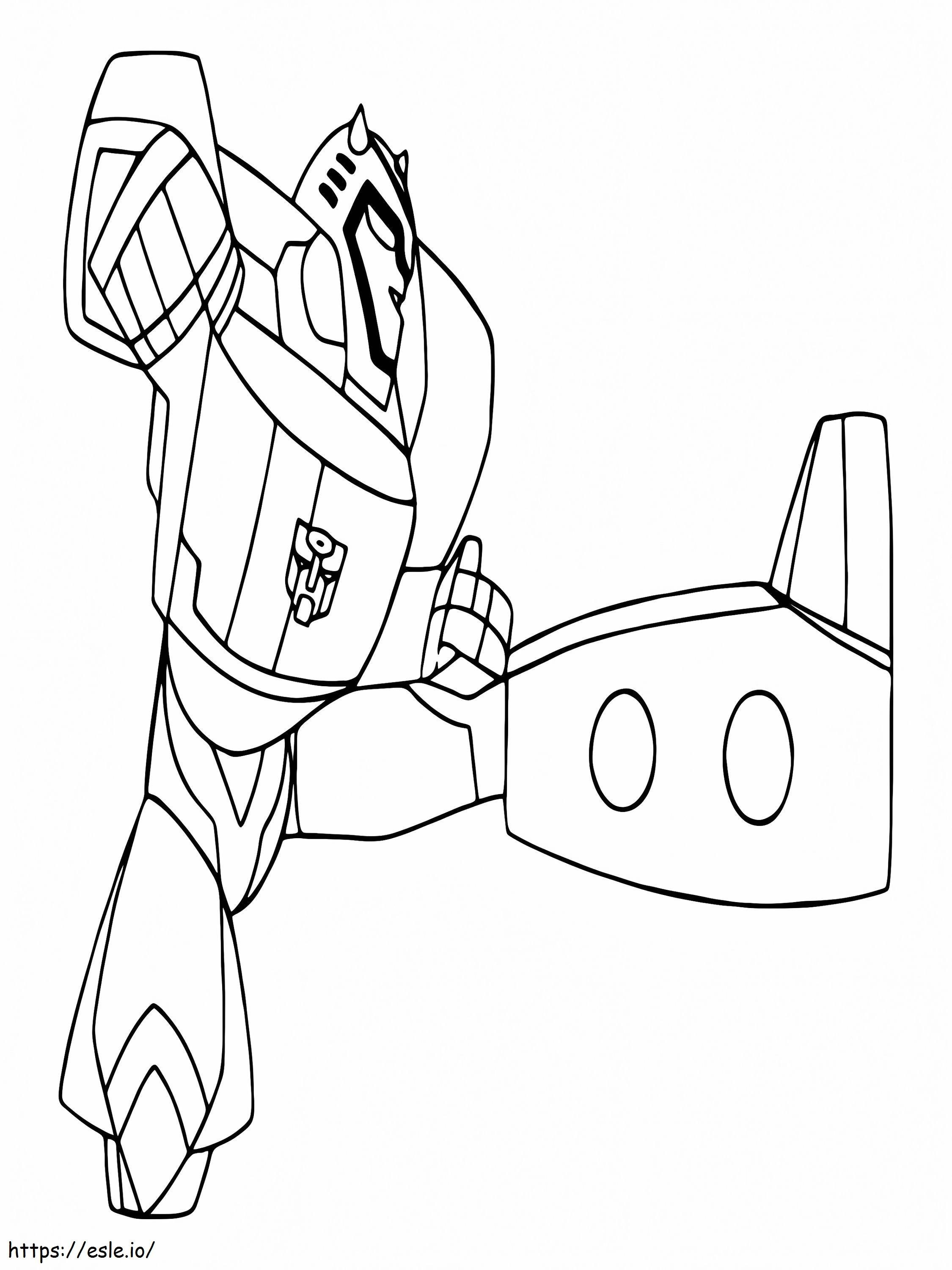 Superstar Bumblebee coloring page