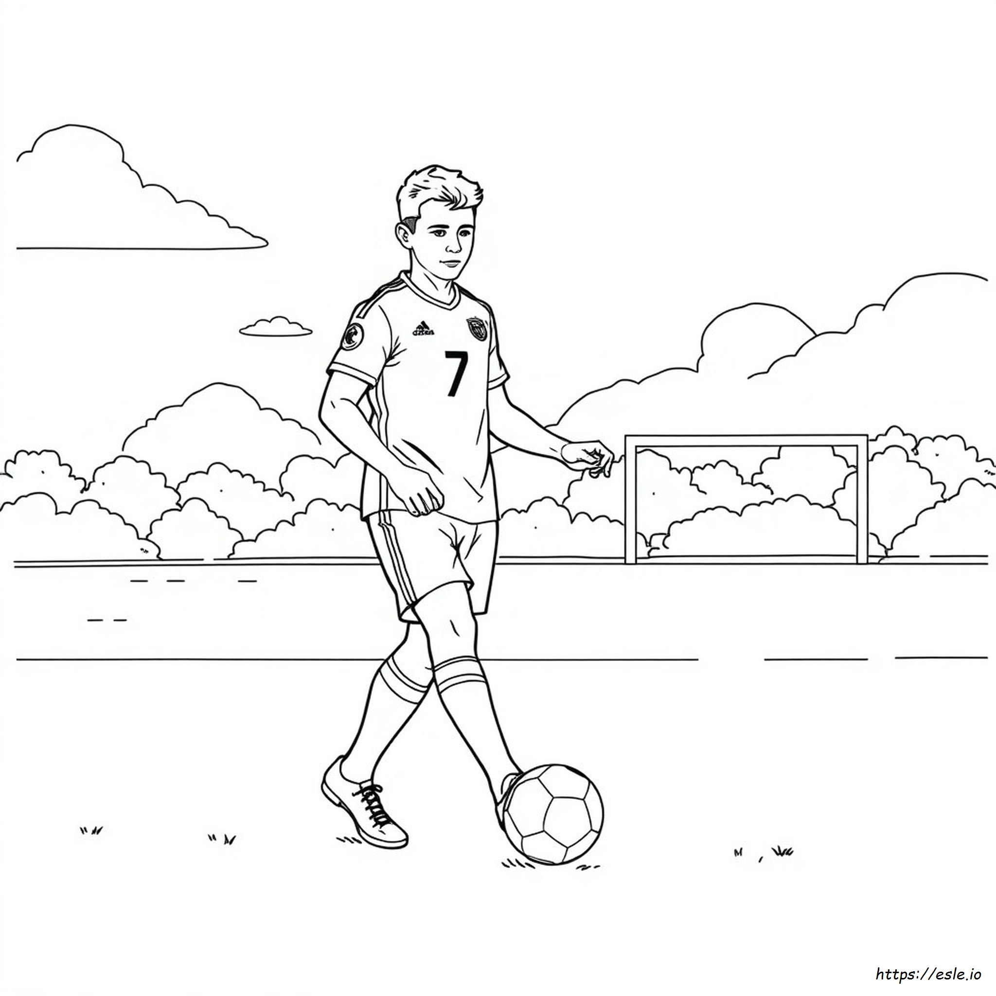 Phil Foden Kleurplaten kleurplaat