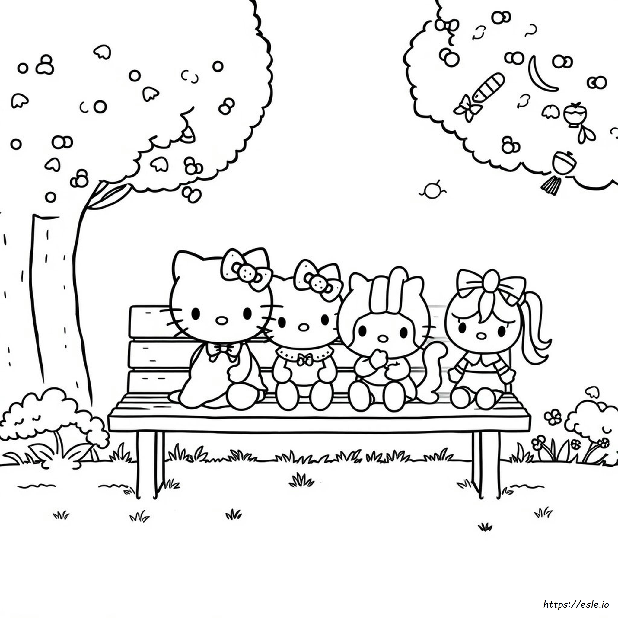 Coloring Pages Desenhos Para Colorir Hello Kitty E Seus Amigos