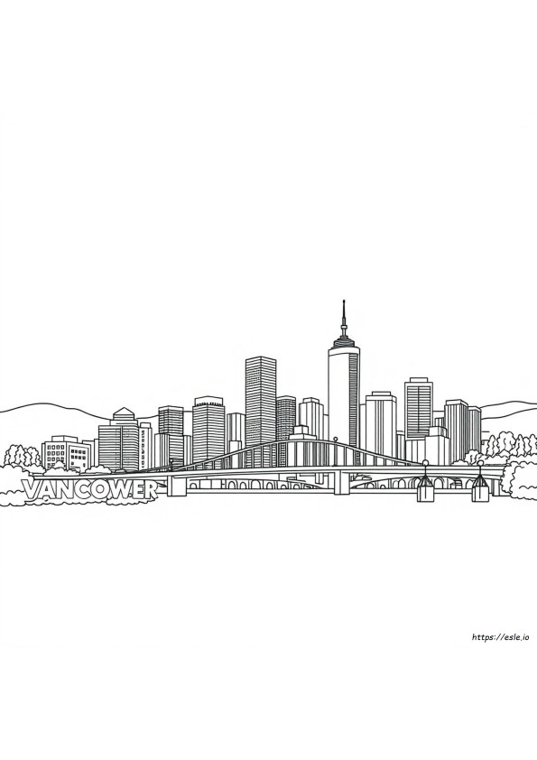 Coloriages Vancouver