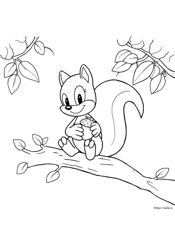 Sonic Printable Coloring Pages