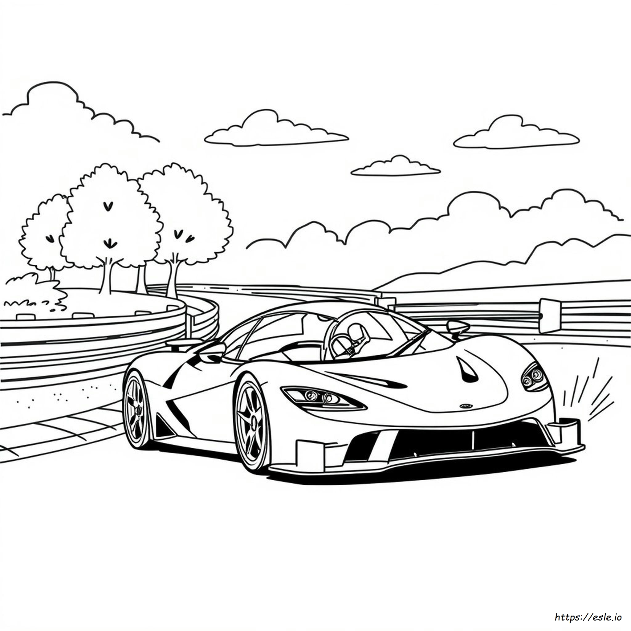 Mclaren Kleurplaat kleurplaat