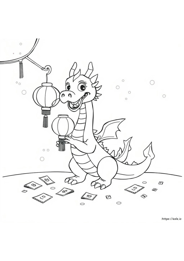 Coloriages Nouvel An Chinois
