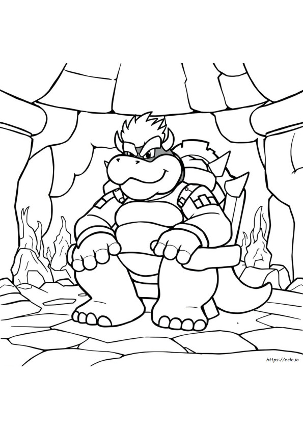 Coloriages Bowser Gratuits