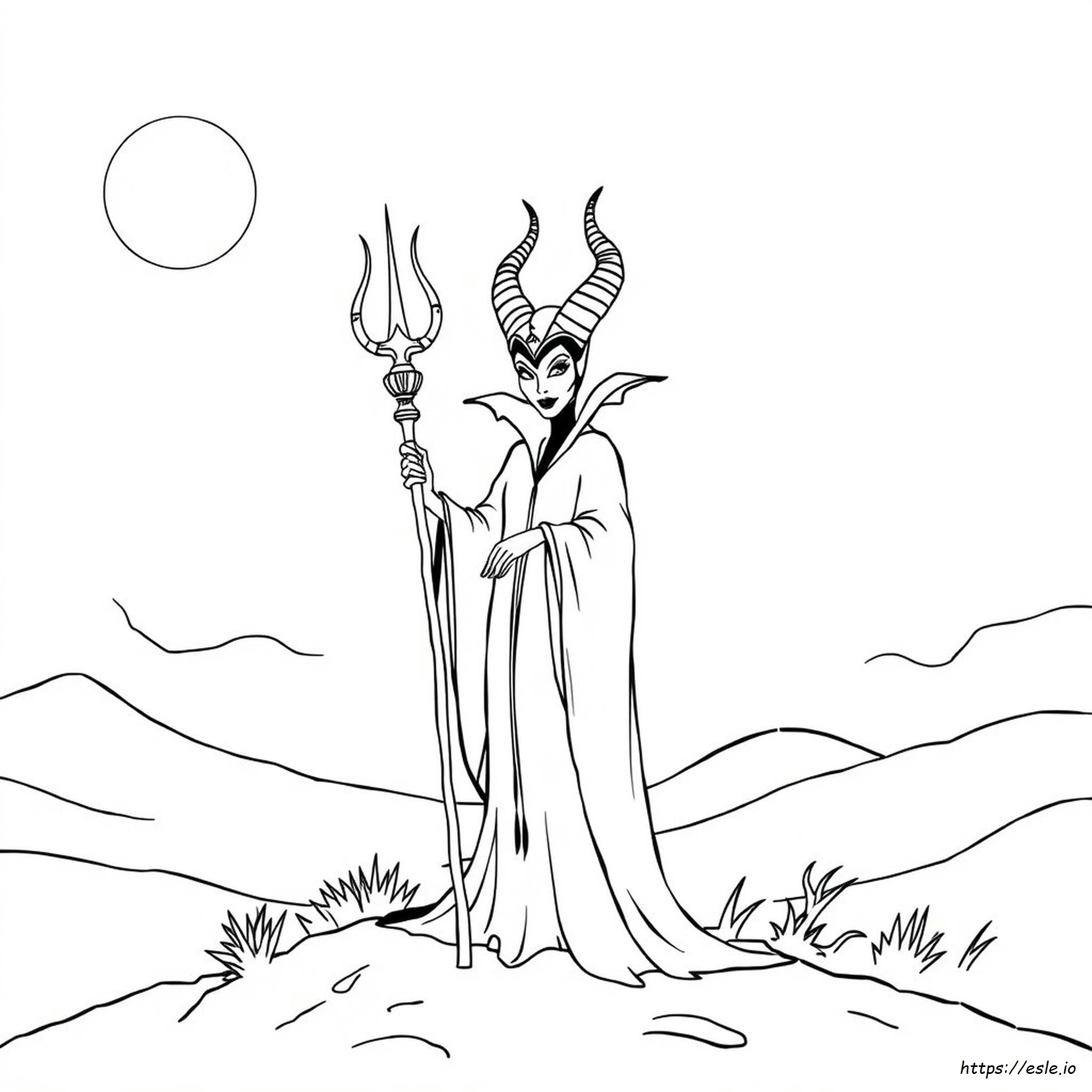 Maleficent Coloring Pages For Adults
