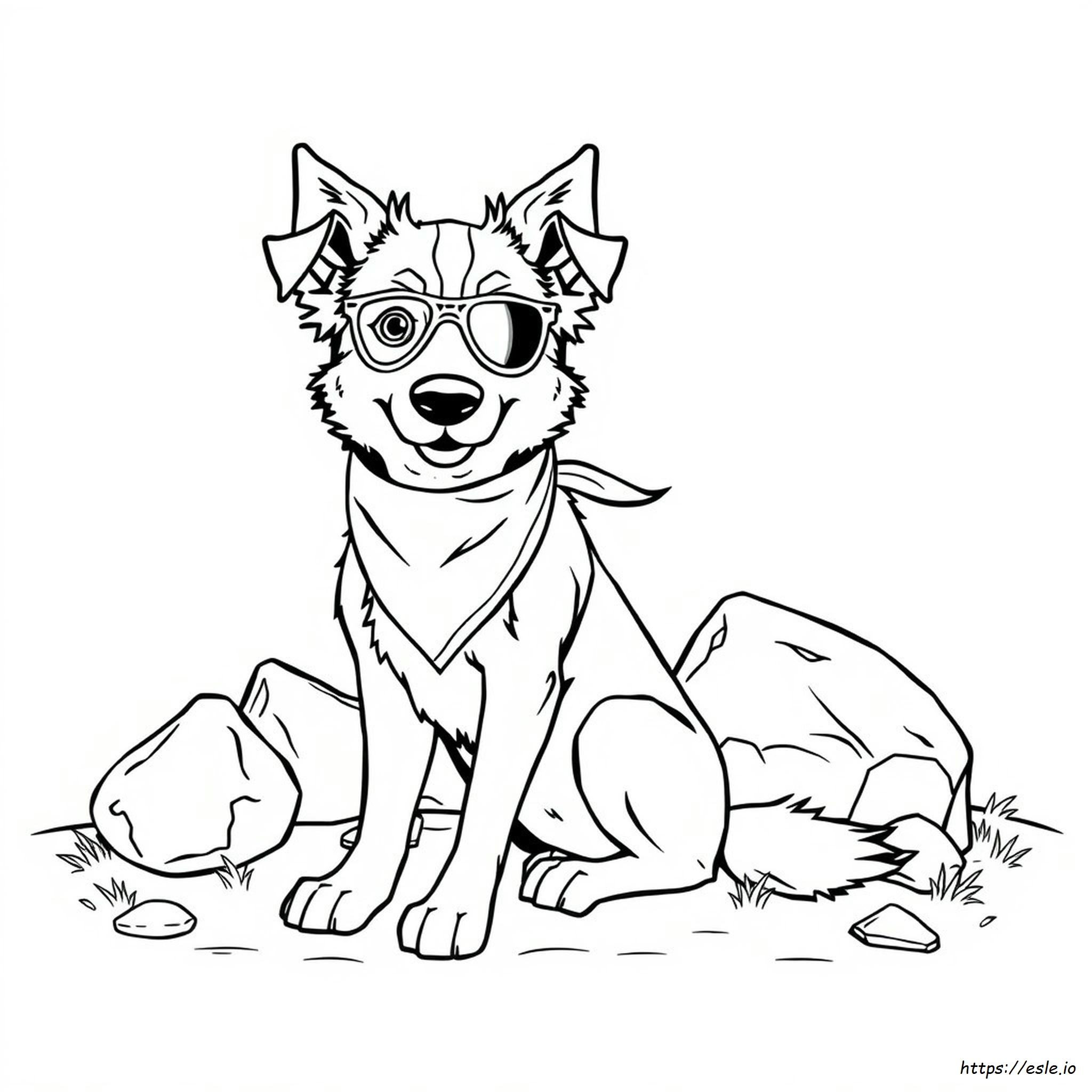 Bandit Heeler Coloring Page