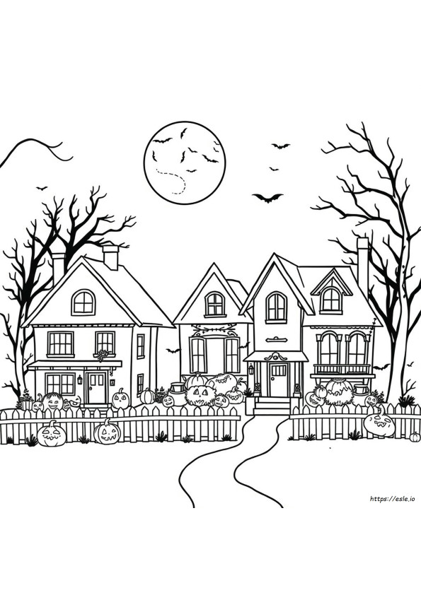 Coloriage Halloween Adulte