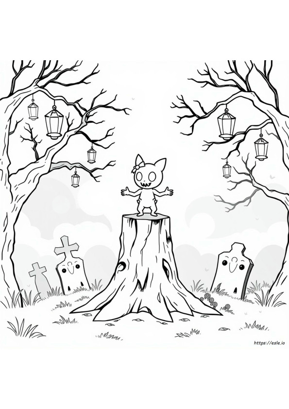 Coloriage Phantump
