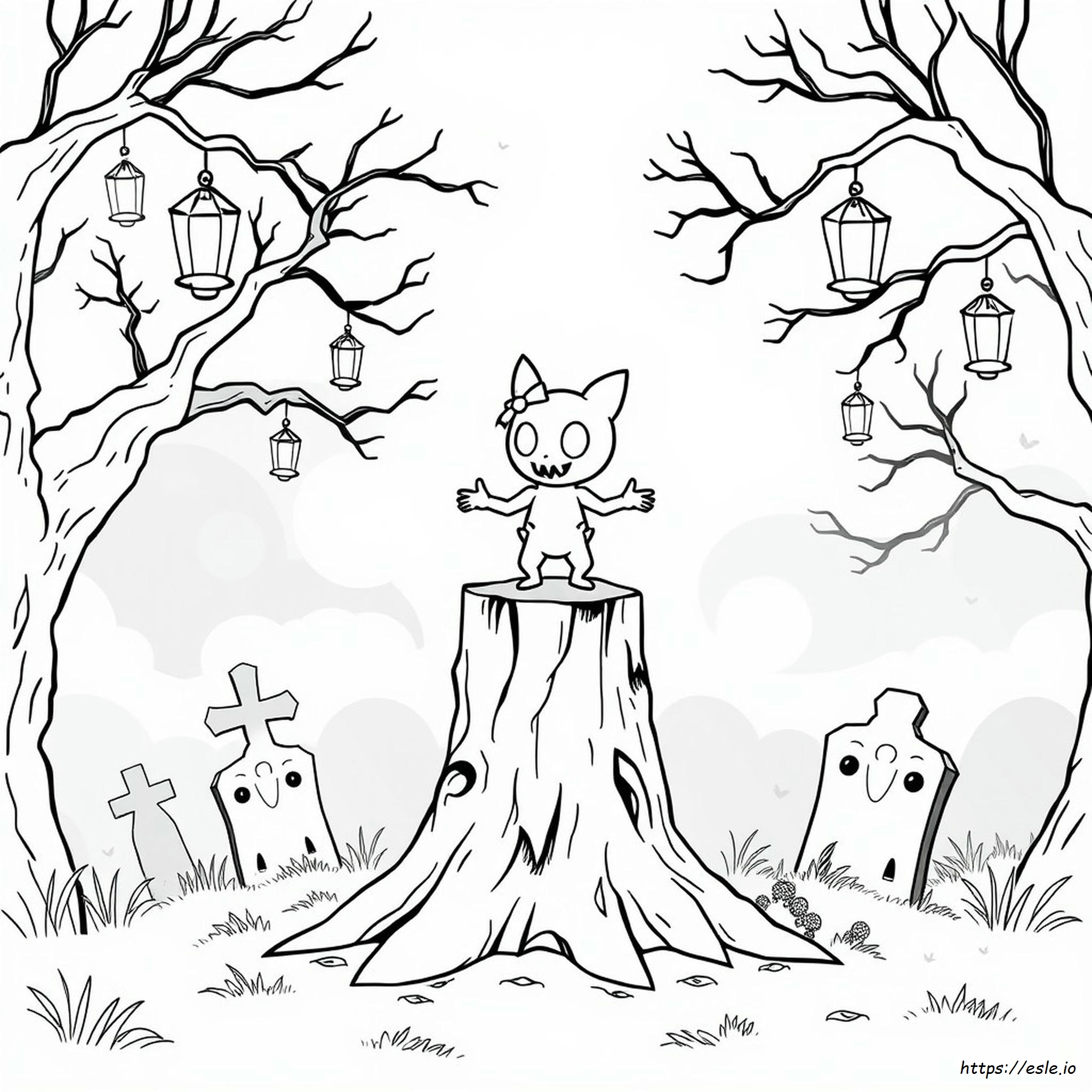 Phantump Kleurplaat kleurplaat