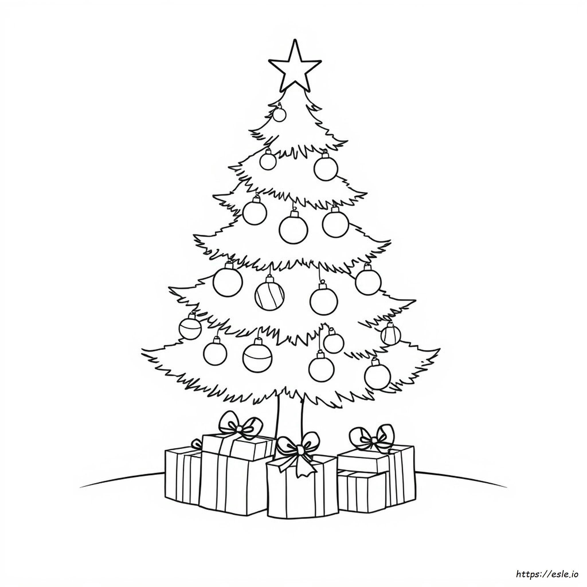 Printbare Kerst Kleurplaten Voor Kinderen Pdf kleurplaat
