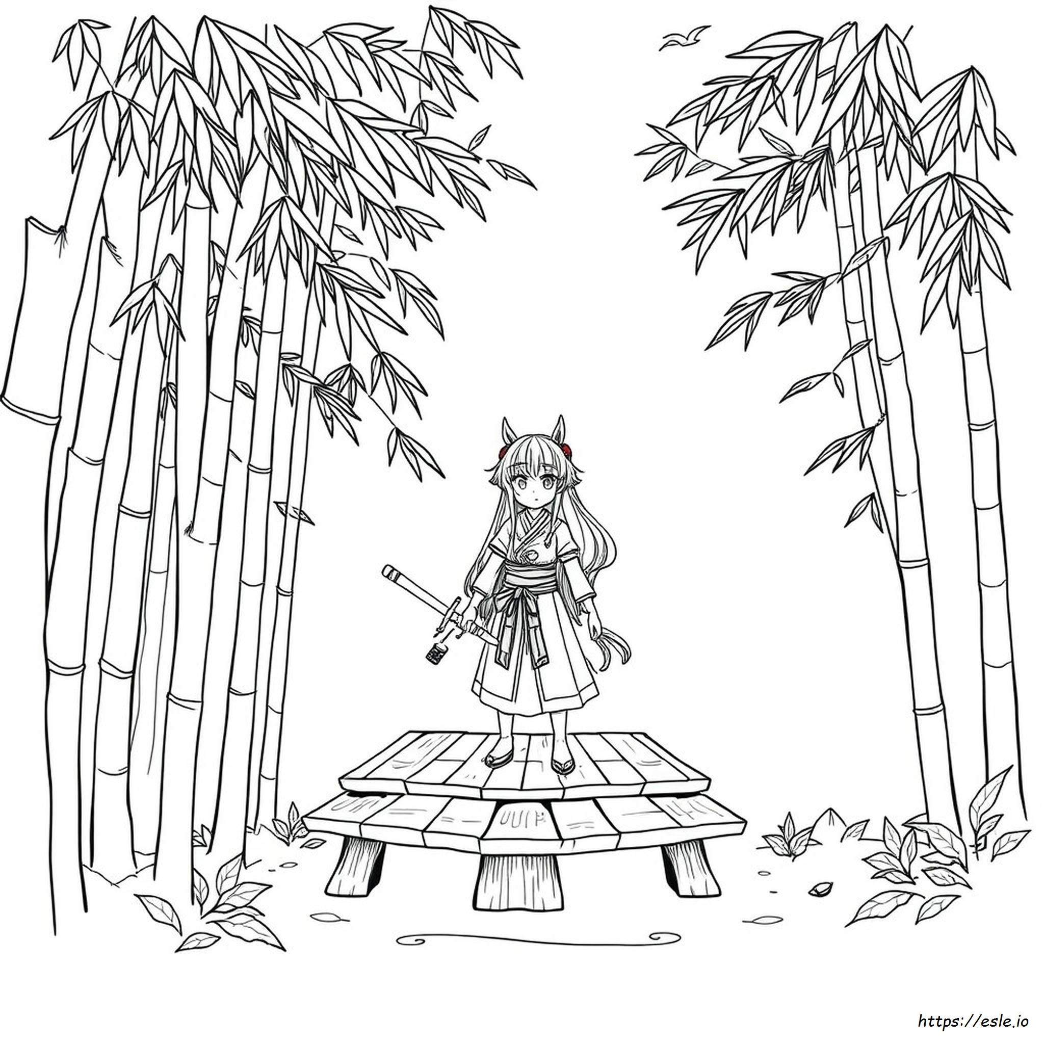 Hashira Para Colorir