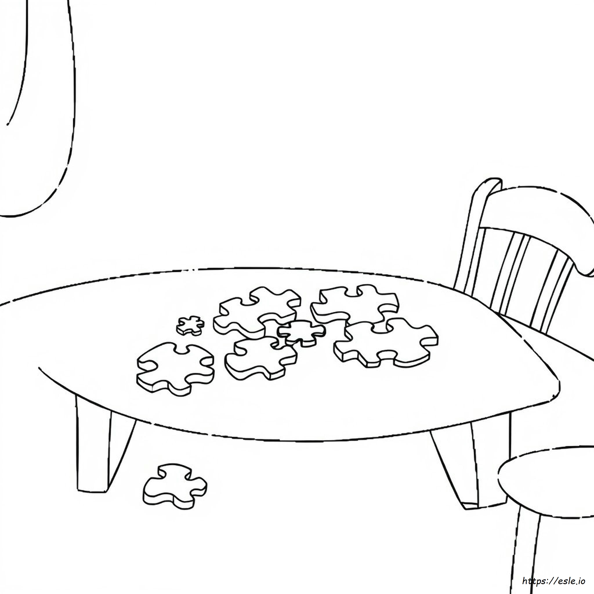Puzzle Ausmalbilder Zum Ausdrucken