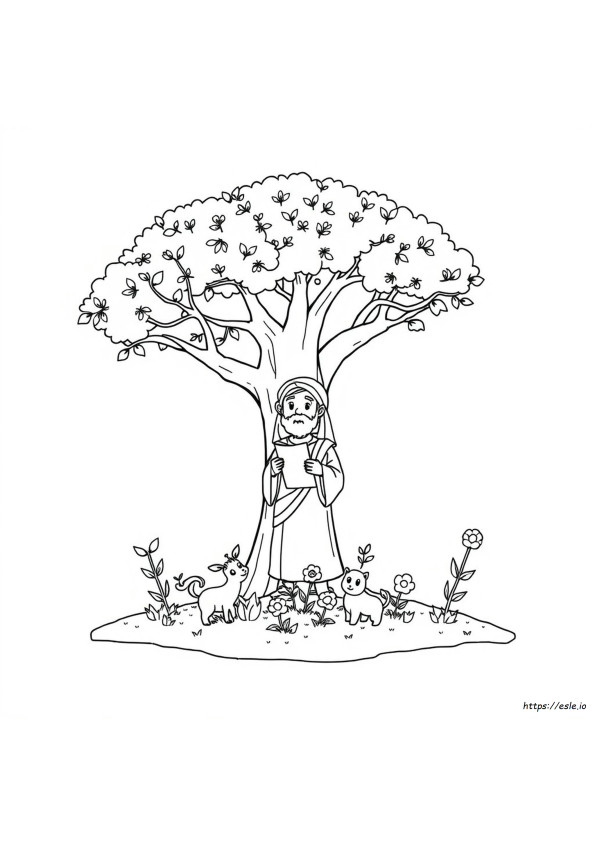 Desene De Colorat Cu Tematică Biblică Pentru Preșcolari Imprimabile Gratis În Format Pdf