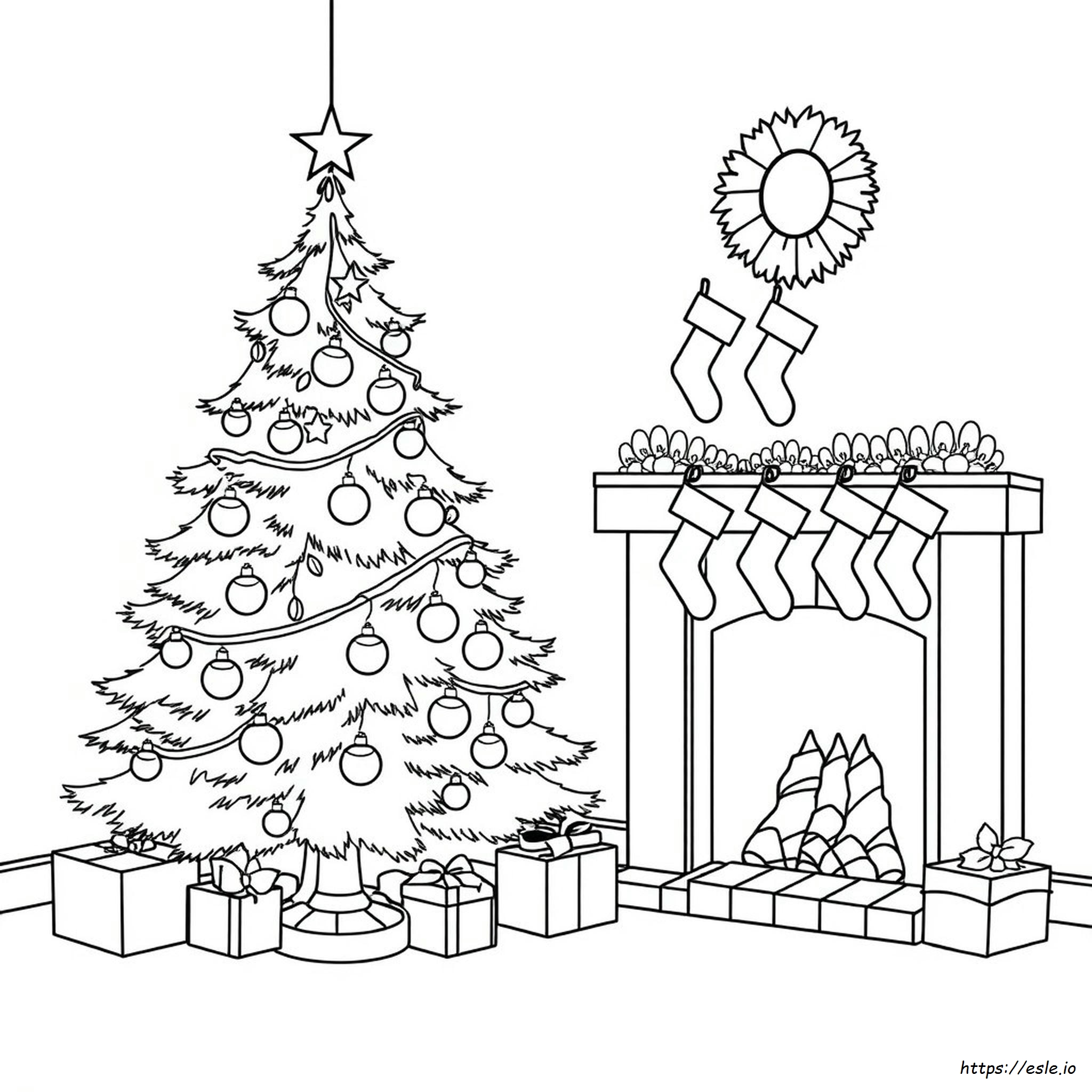 Kerst Kleurplaten Voor Volwassenen kleurplaat