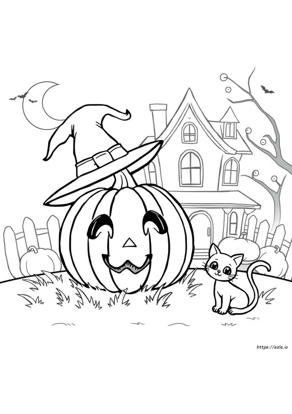 Coloriages Mignon Halloween À Imprimer Pdf