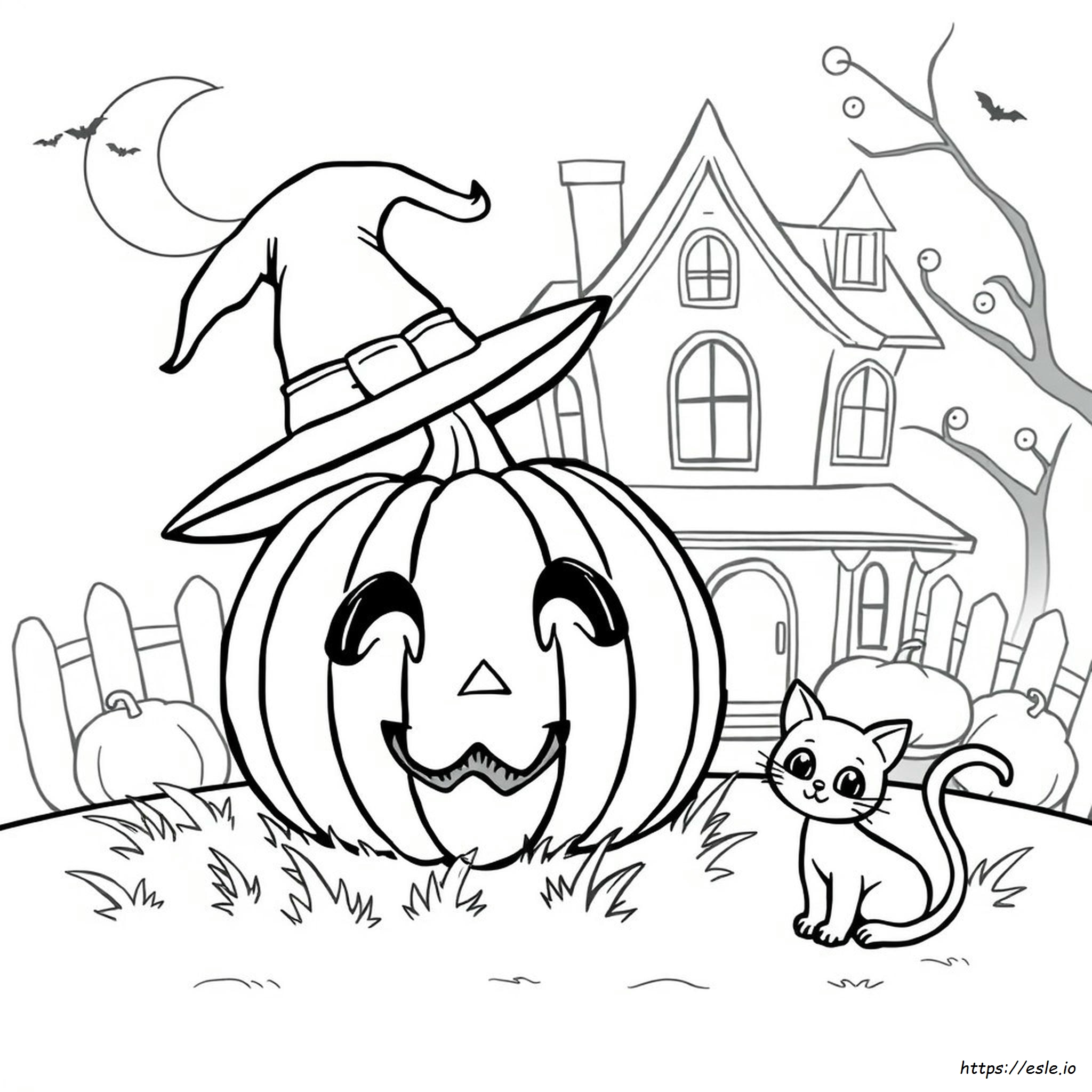 Leuke Halloween Kleurplaten Pdf kleurplaat