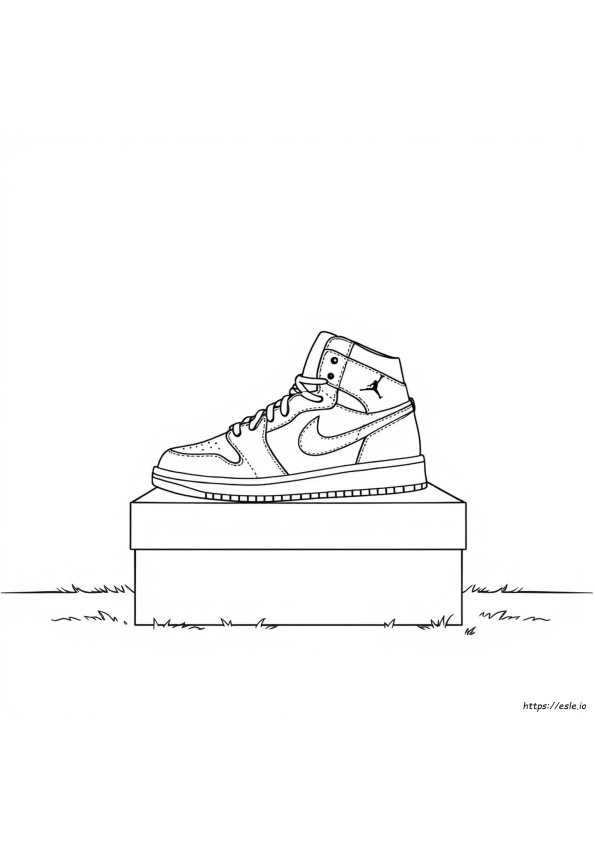 Coloriage Jordan 1S