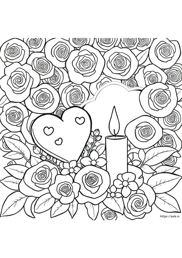 Coloriage Saint-Valentin À Imprimer
