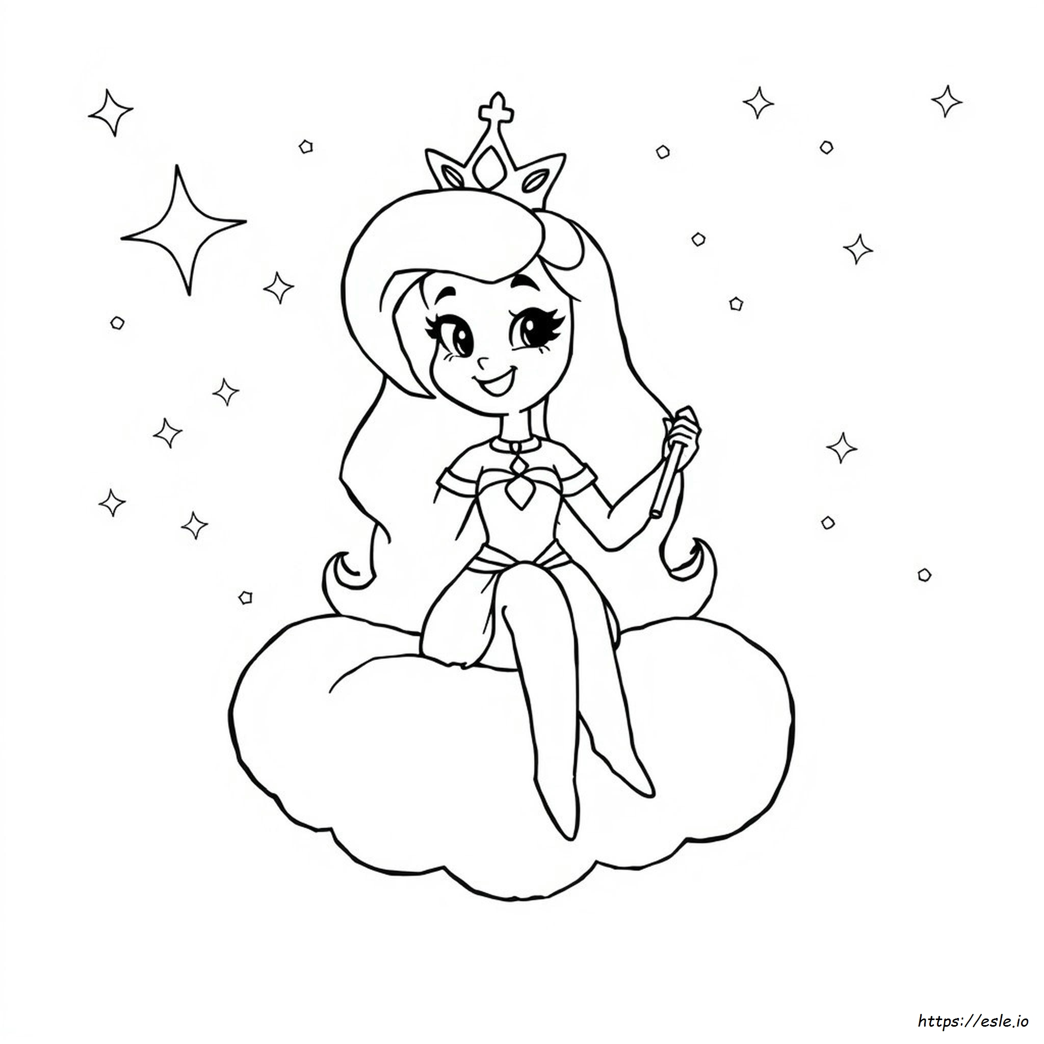 Prinses Bubbelien Kleurplaat kleurplaat