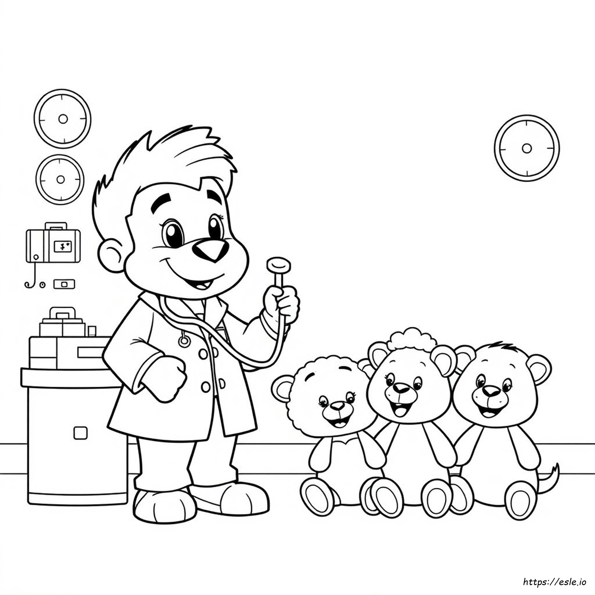 Dottoressa Peluche Disegni Da Colorare