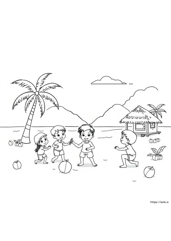 Actividad Para Colorear Filipina