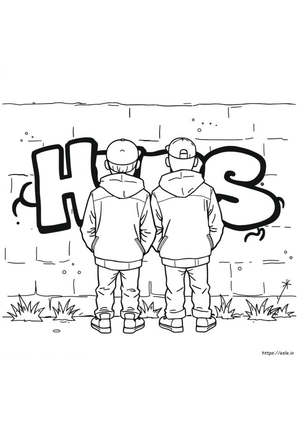 Halaman Mewarnai Chicano Homies