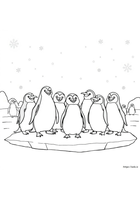 Pinguine Aus Madagascar Ausmalbilder