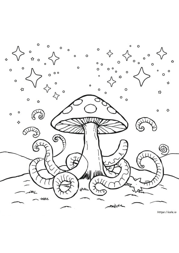 Trip Ve Groovy Boyama Sayfaları