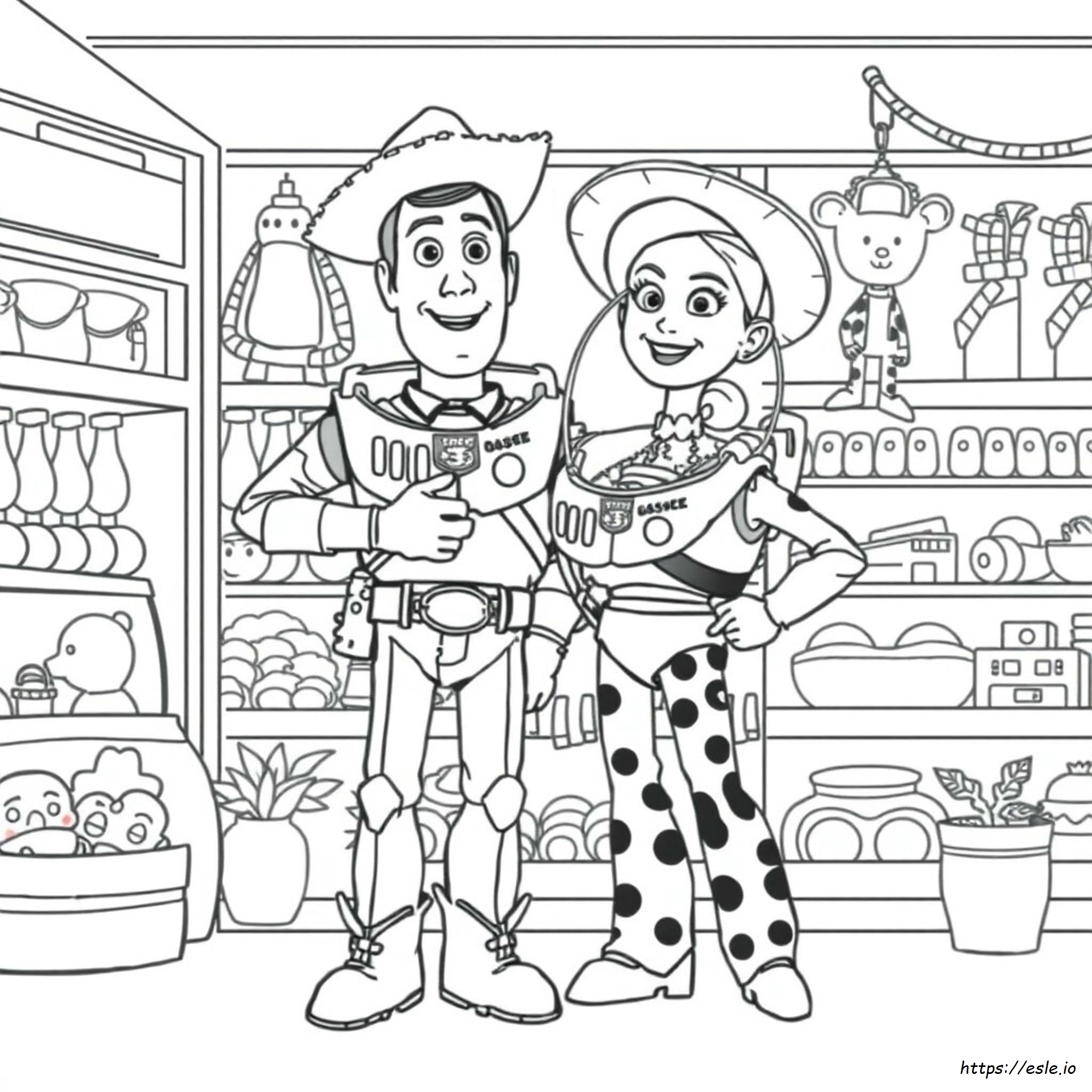 Toy Story Coloring Sheets