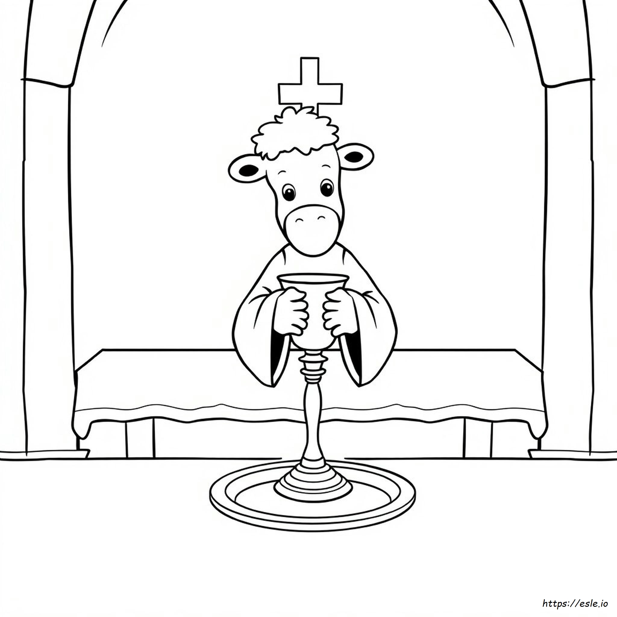 Eucharist-Ausmalbilder