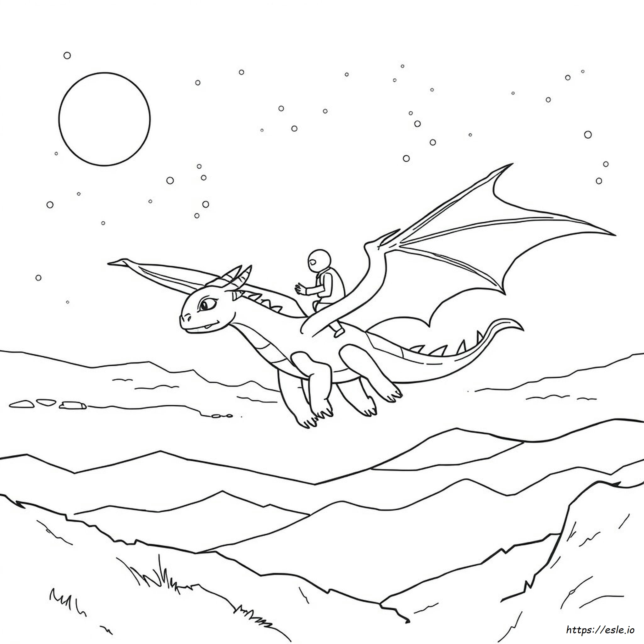 How To Train Your Dragon Coloring Pages Whispering Death