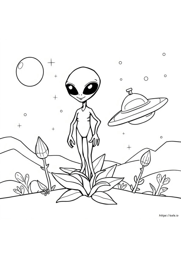 Disegni Di Alieni Da Colorare E Stampare Gratis
