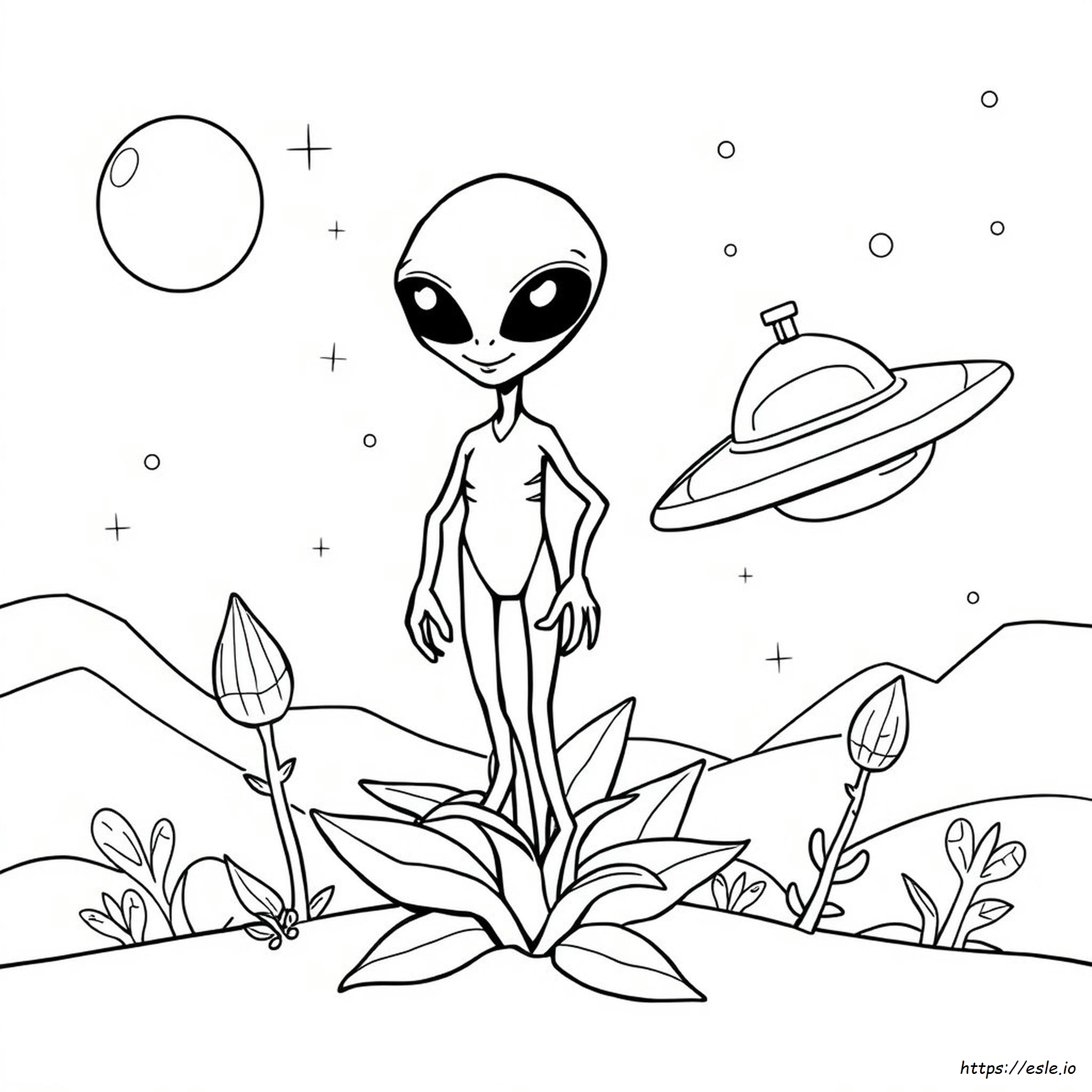 Disegni Di Alieni Da Colorare E Stampare Gratis