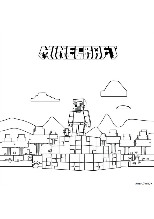 Colouring In Minecraft