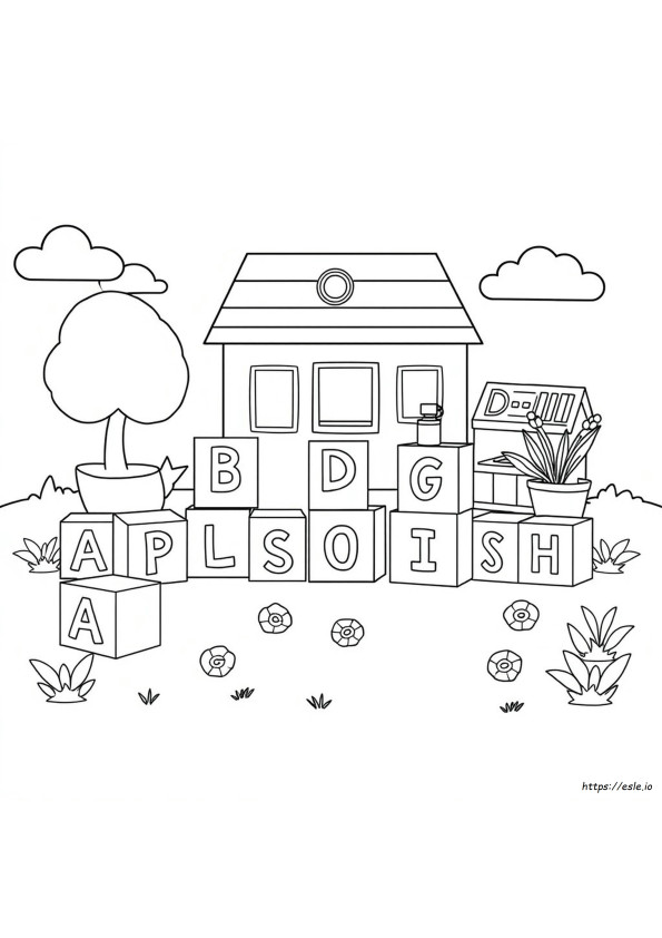 Desenhos Educacionais Para Colorir No Jardim De Infância