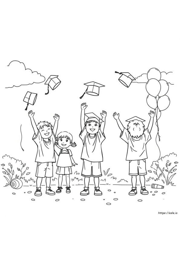 Coloriages De Fin D'année Scolaire À Imprimer