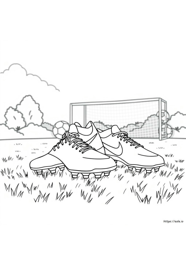 Scarpe Da Calcio Nike Da Colorare