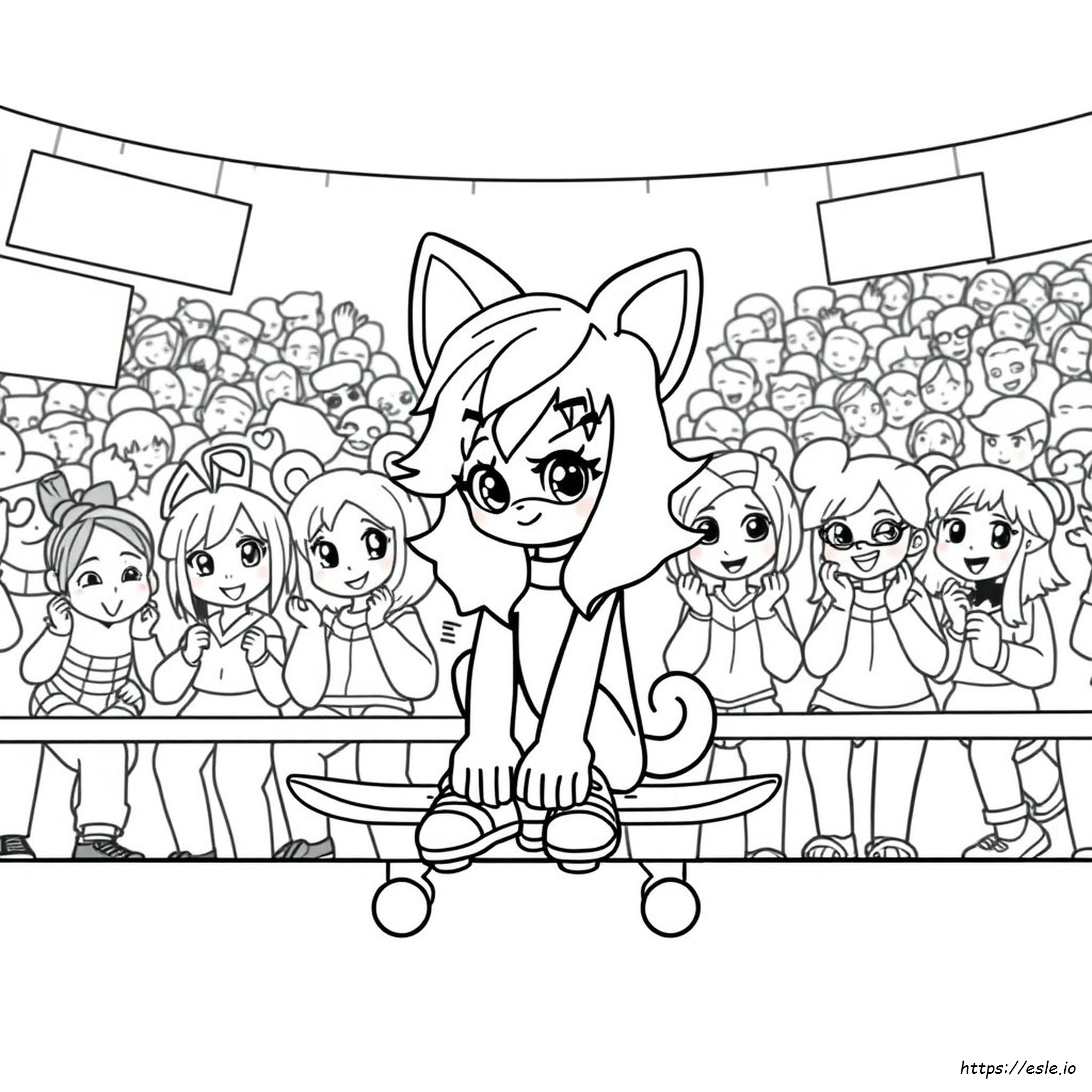 Aphmau And Friends Coloring Pages Free