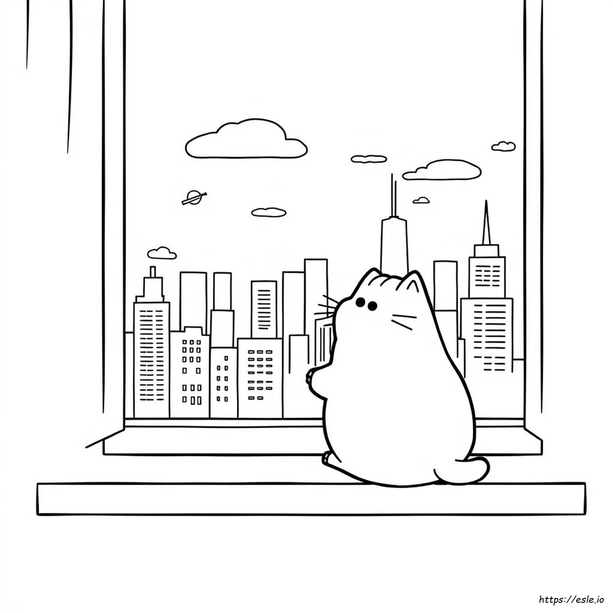 Kolorowanka Pusheen