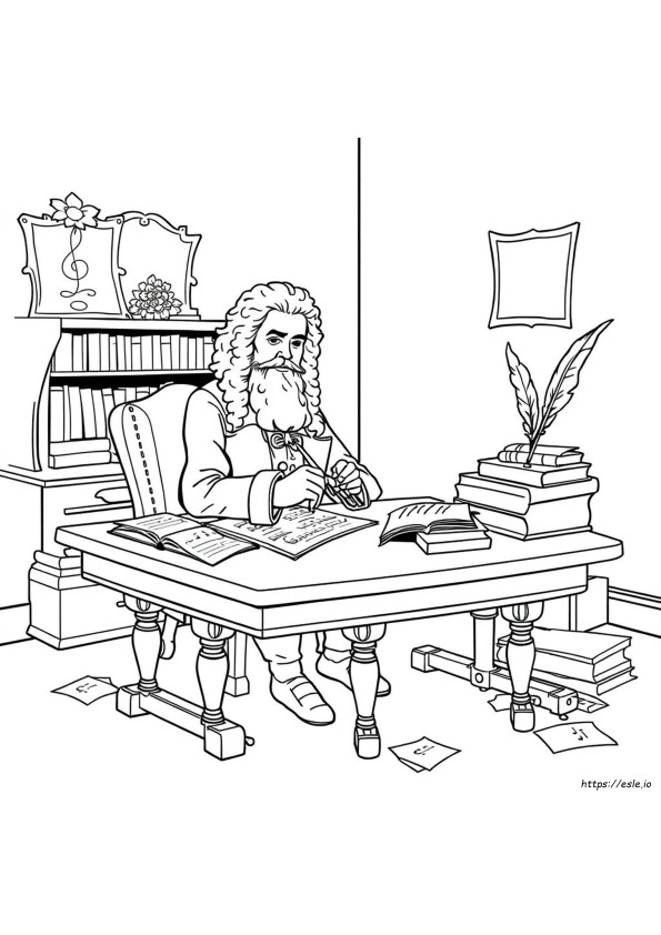 Kolorowanka Brahms