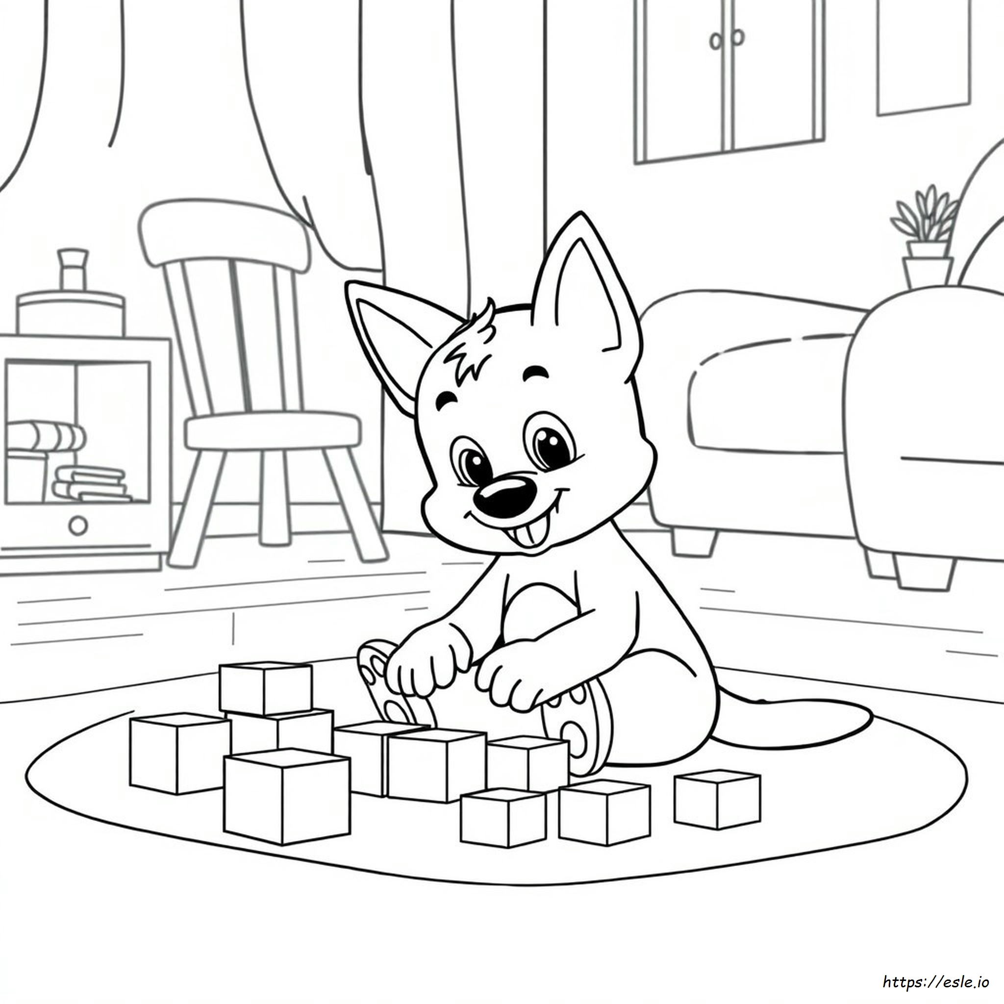 Bluey Colouring Pages Pdf