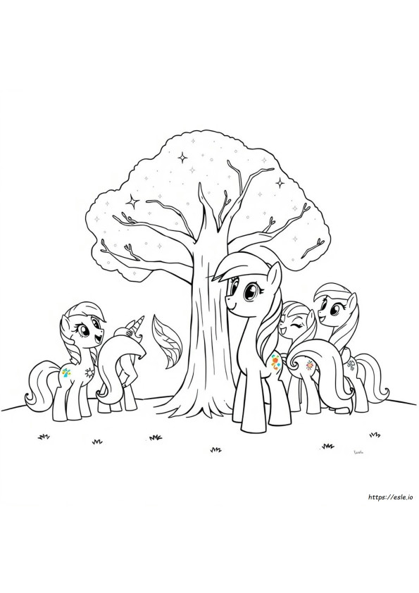 My Little Pony L'amicizia È Magica: Disegni Da Colorare