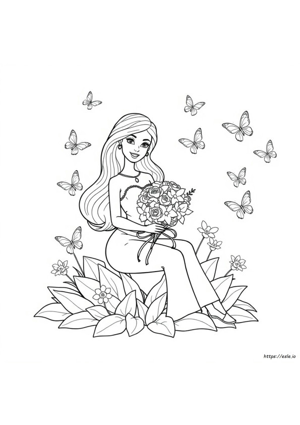 Barbie Schmetterling Ausmalbilder