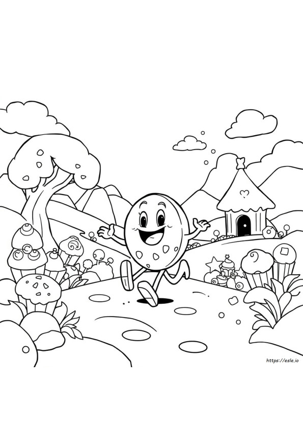 Libro Da Colorare Di Cookie Run Kingdom