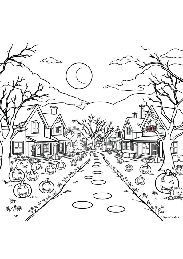 Darmowe Obrazki Do Kolorowania Na Halloween
