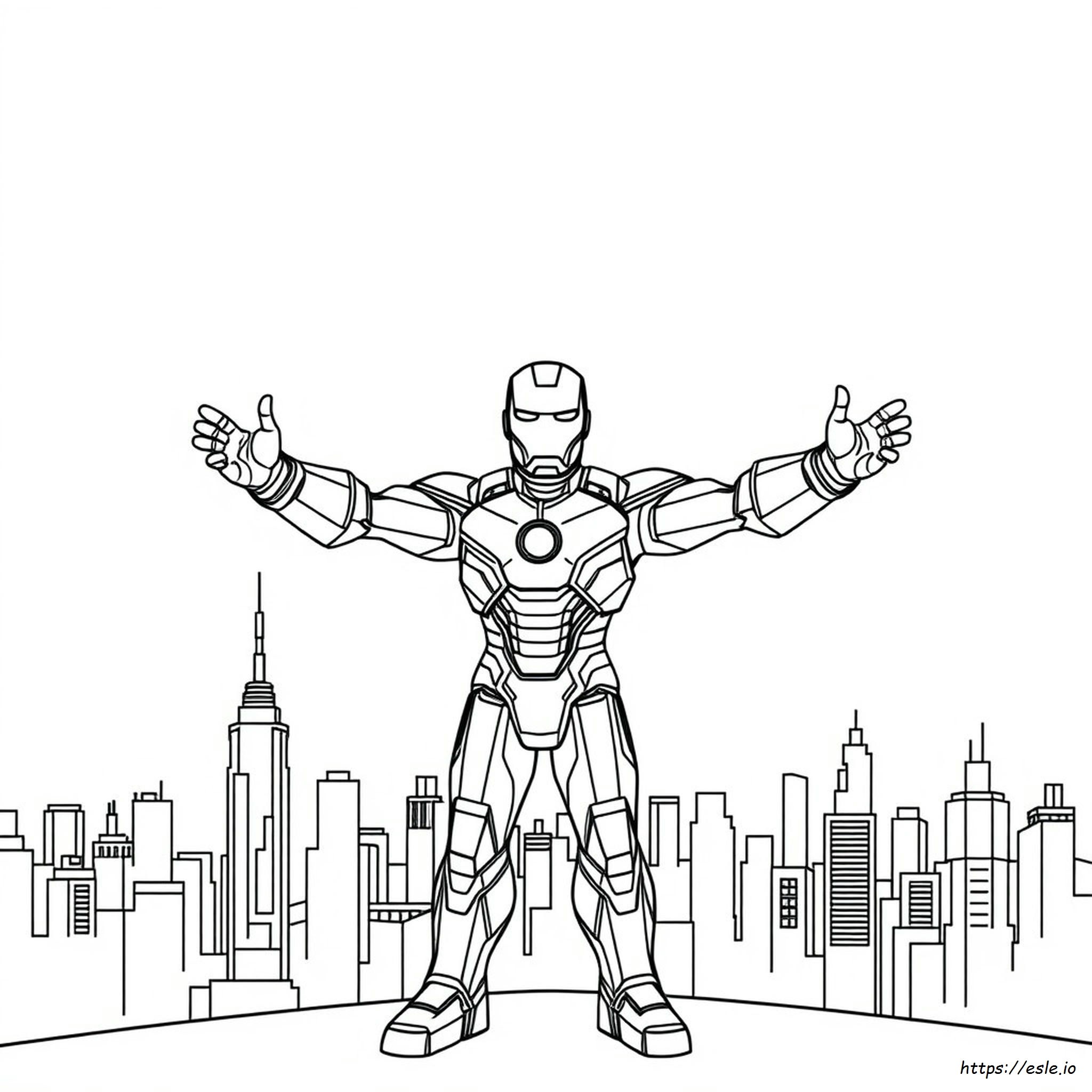 Iron Man 4 Ausmalbilder